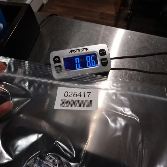 Madewell Slim Fit Ex Boyfriend Flannel Shirt Small Blue Ivory Plaid Women Casual - Picture 9 of 9